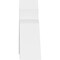 Ekena Millwork Archdale Architectural Grade PVC Gable Bracket, 36"W x 18"H x 6"D x 6"F, 12/12 Pitch GBP036X18X0606ARC00 - alternate 3